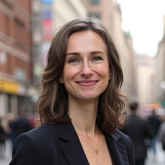 Portrait used for Dr Mallory Pfaffly on the practice website